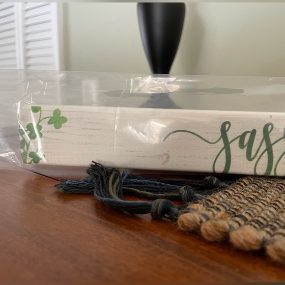 Sassy Lassy - St Patrick’s Day decor - small shelf sitter sign - Picture 5 of 7